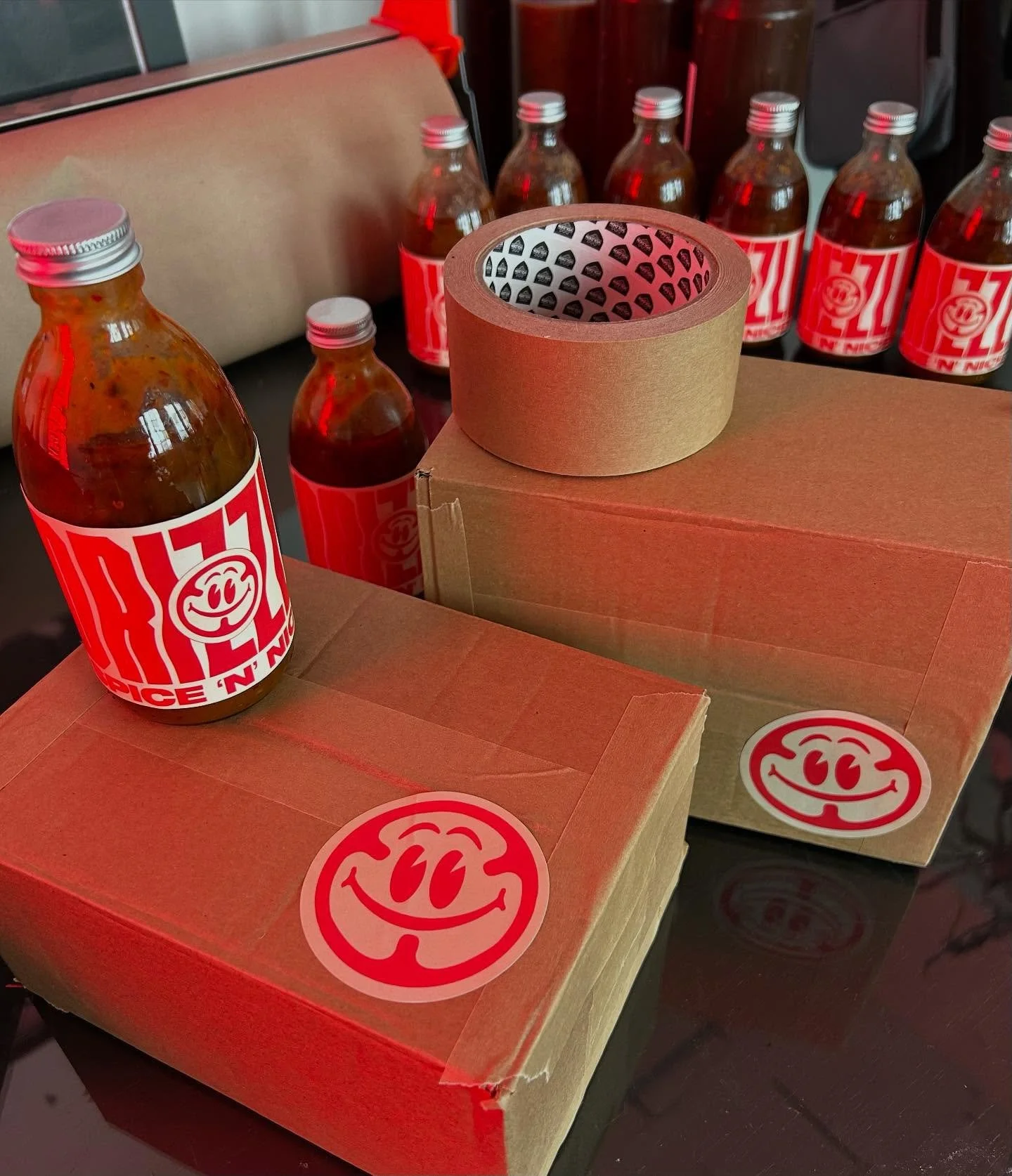 Getting orders from over the weekend packed up.
&bull;
Head to our website to grab yourself a bottle or 3.
&bull;
Well wing it out to you asap!