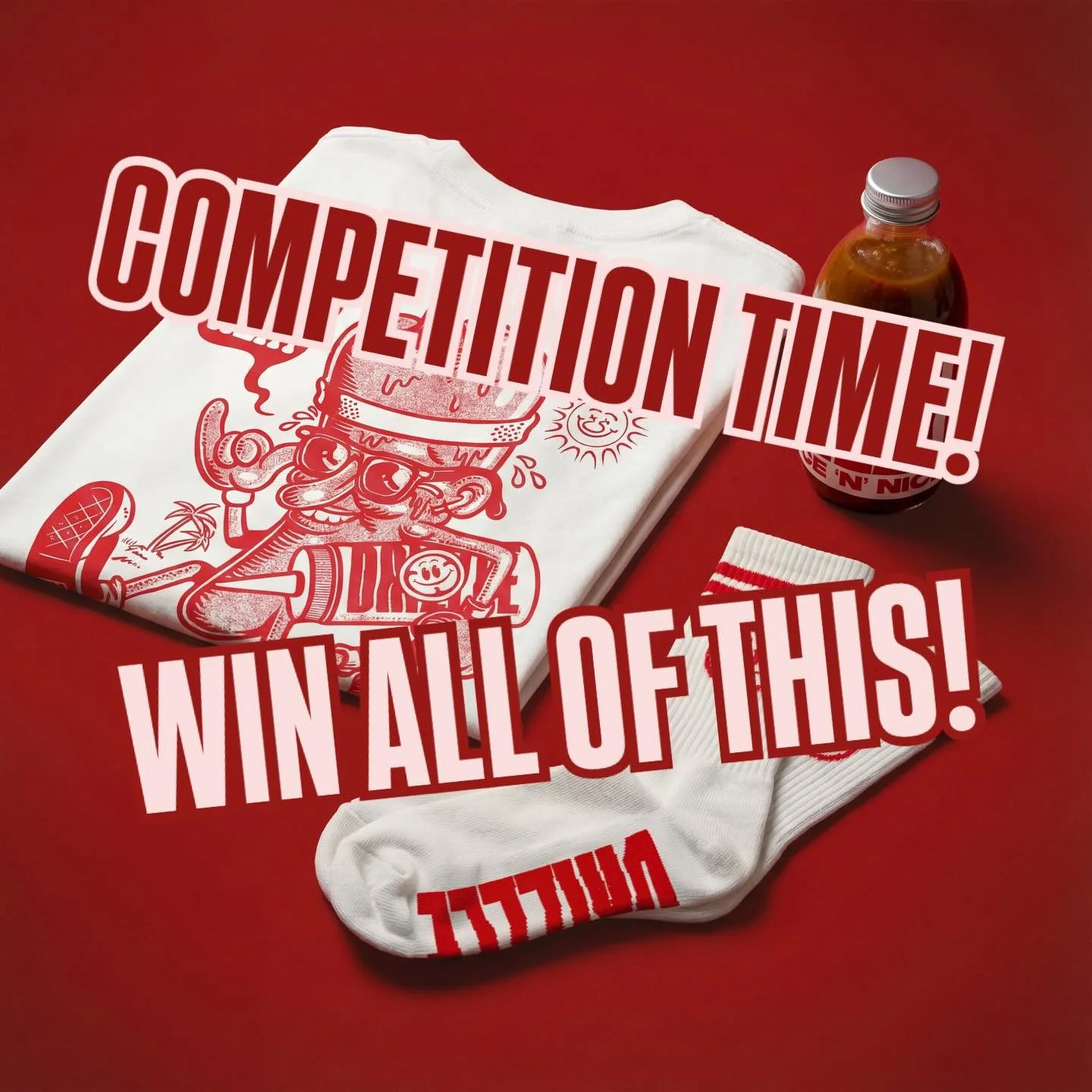 ⭐️COMPETITION TIME⭐️

This Sunday we are going to be ONE year old!
-
So in celebration we are going to be giving away a gift bundle which includes:

&bull; One bottle of Spice &lsquo;n&rsquo; Nicey sauce
&bull; &lsquo;You can&rsquo;t beat this heat&r