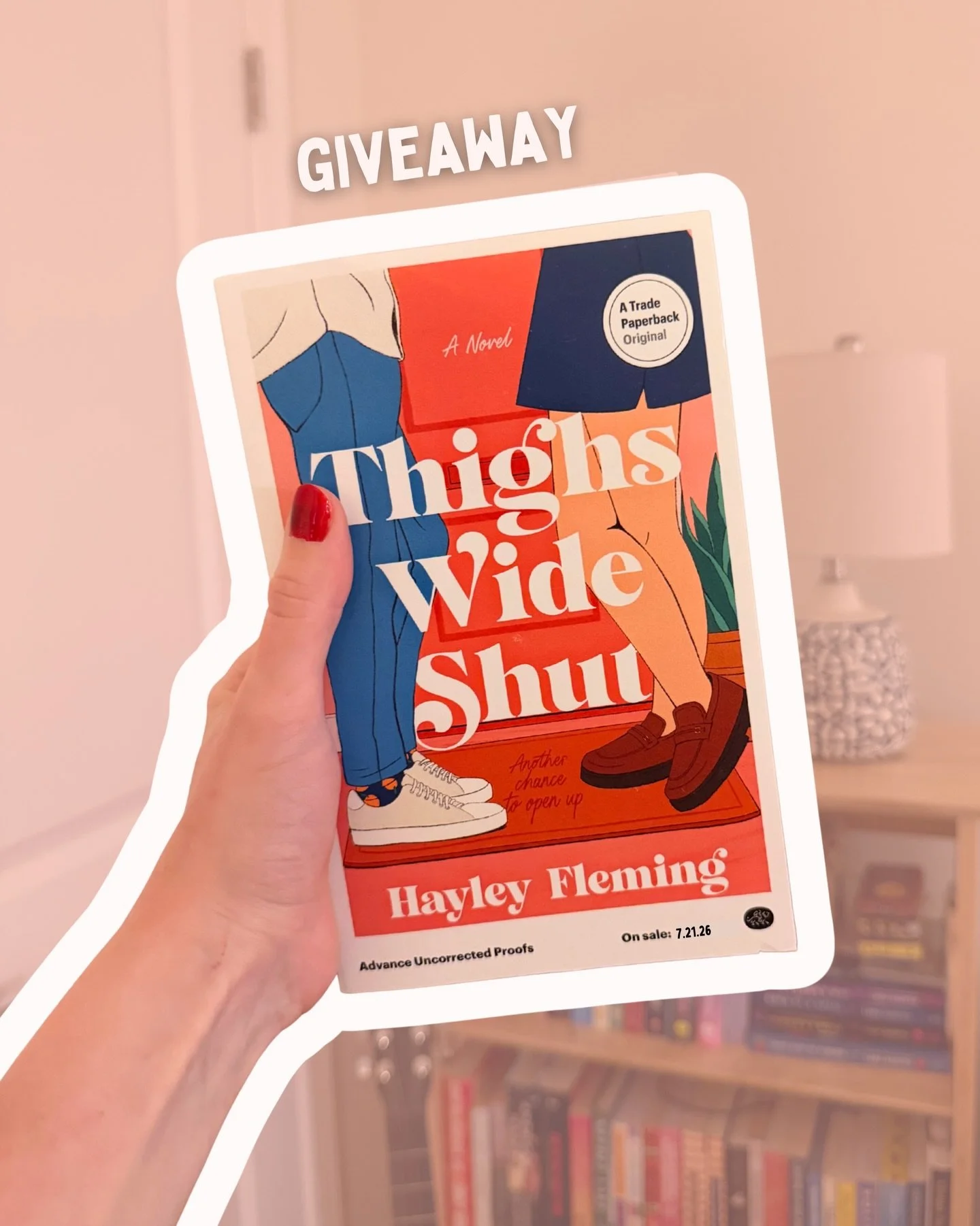 In honor of hitting 1,000 followers, let&rsquo;s do a little giveaway of one of my precious physical advance copies :)

To enter: 
🍊 Follow @hayleyflemingwrites
🍊 Tag a friend in the comments
🍊 Share this post on your story for an extra entry

Dea