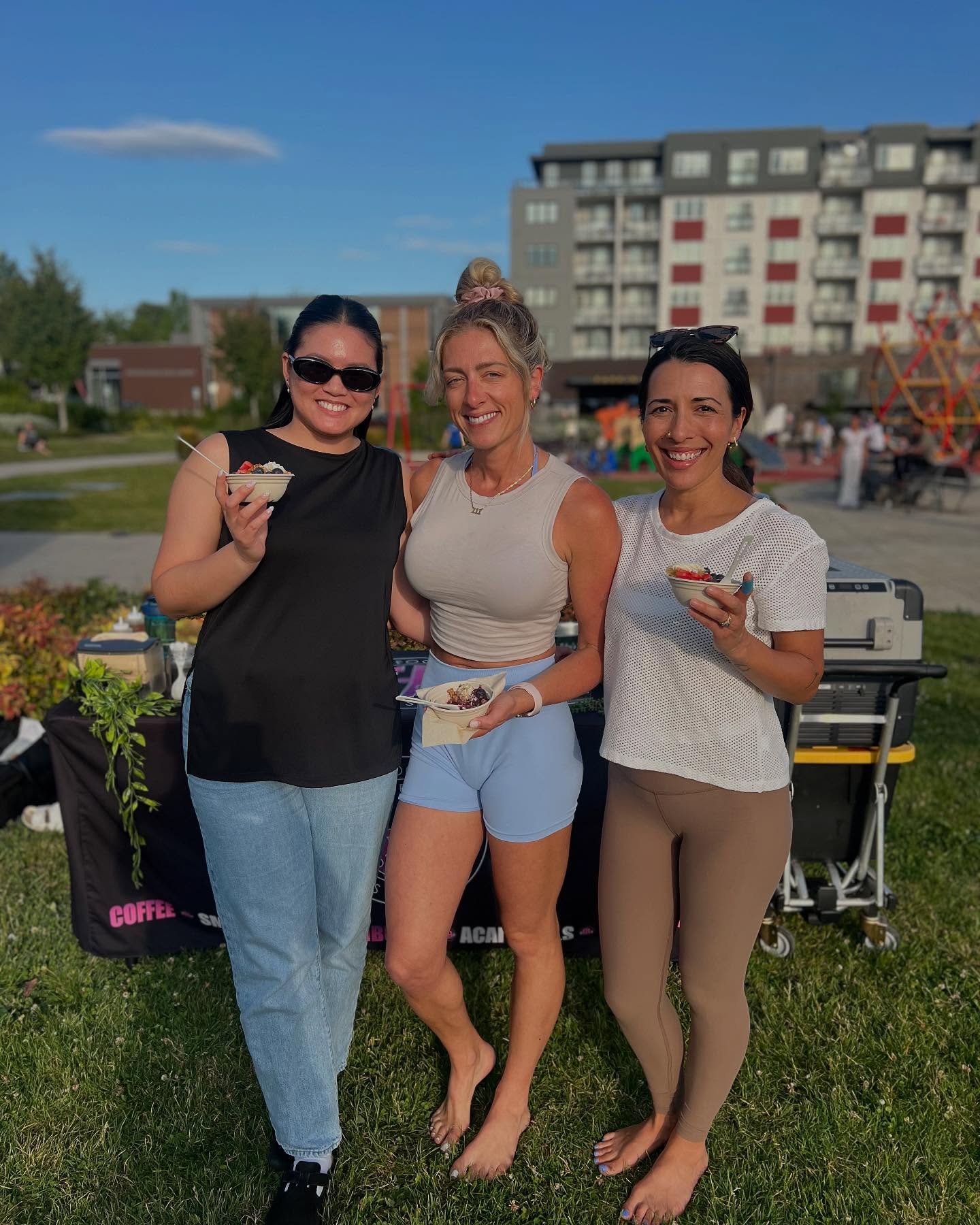 ☀️ Fun in the sun was a blast while our studio got a little glow-up! Thank you to everyone who flowed with us outdoors&mdash;and special shoutout to our friends at @fitbarcafe for keeping us fueled and refreshed 🌿💪

We&rsquo;re thrilled to announce