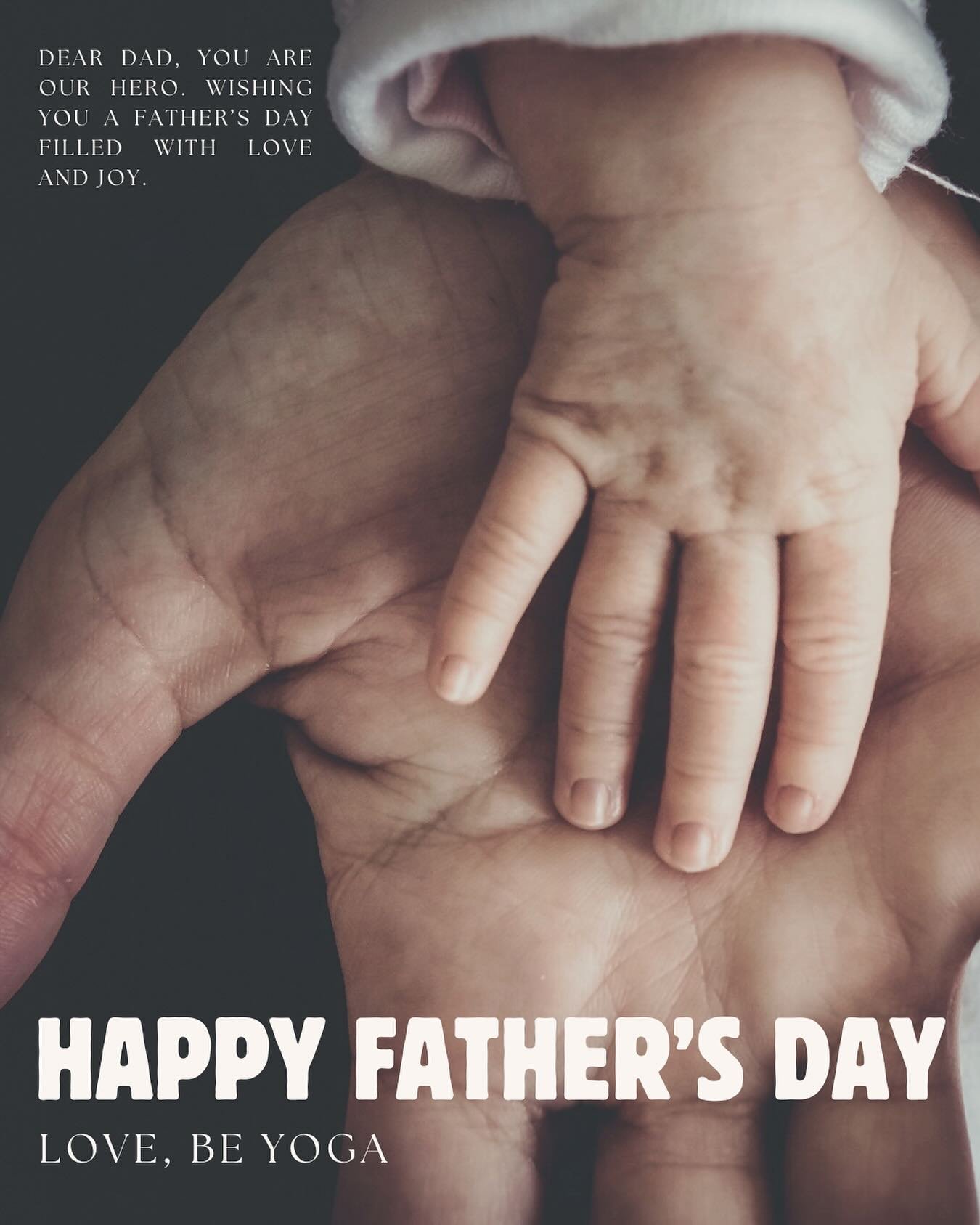 Happy Father&rsquo;s Day love Be Yoga! 

We&rsquo;re celebrating all the incredible dads and father figures out there&mdash;with a little humor, of course.

Why did the yogi bring a ladder to class?
Because they were trying to reach enlightenment! 

