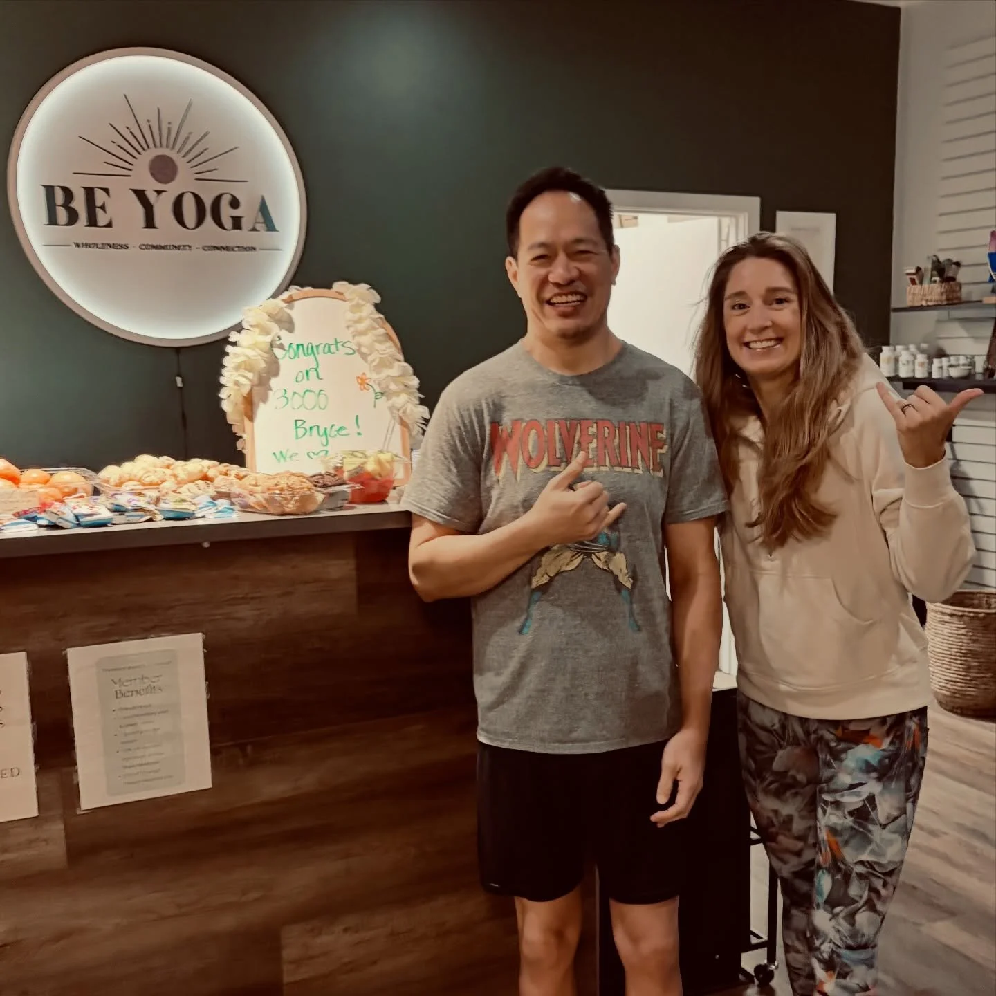 3,000 classes!! 🤙

Bryce has been a cornerstone of our #Yoga Community - greeting students at the front desk at our #Burien location, showing up for workshops with full enthusiasm, and always offering a helping hand wherever it&rsquo;s needed.

This