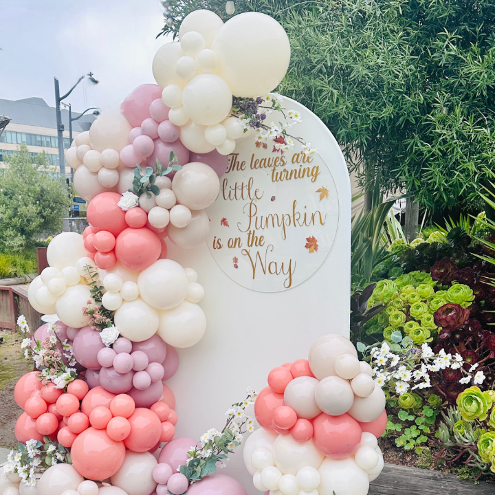 pumpkin-theme-baby-shower-balloon-arch-fall-decor-bayarea.png