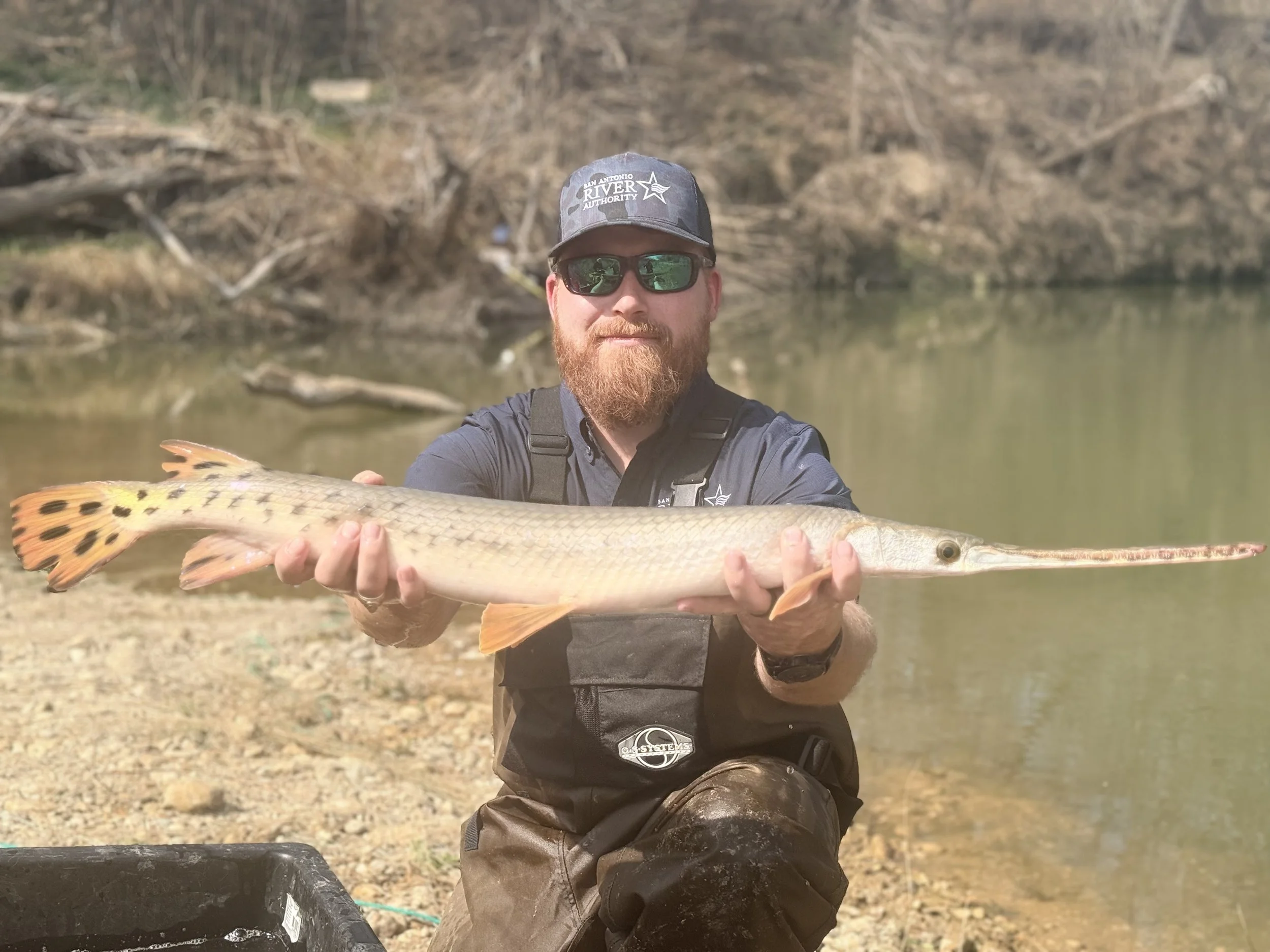 Fishing San Antonio’s Mission Reach with Mitch Macgruder 
