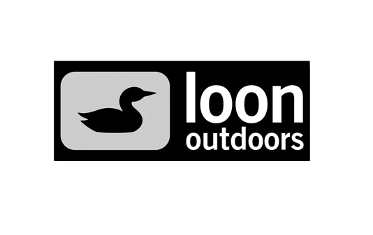 Loon Outdoors logo with a duck illustration and text.