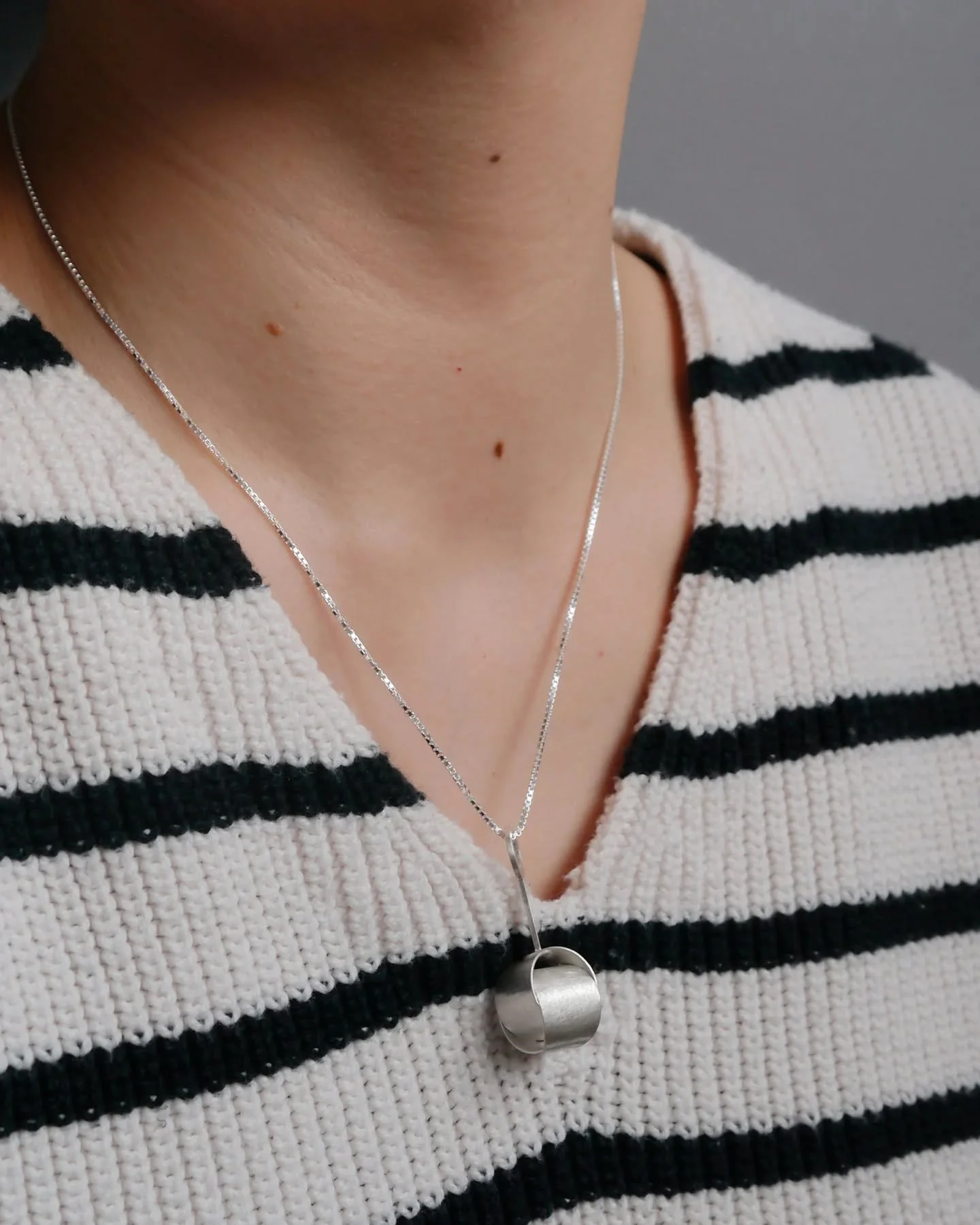 Some previously out-of-stock silver pieces I&rsquo;ve been waiting to find the time to make are now back online. Satin-finish Tsutsumi wrap necklaces, some everyday studs, and new mini dangle strip pairs are available now. Next up: Enamelling for the