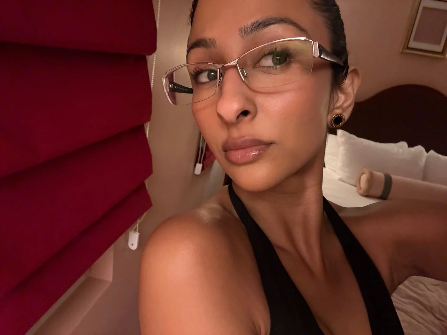 @karrishhma in PRADA glasses from the shop &mdash; new glasses and special spring/summer pieces coming to our last pop up with @sundayvarietymarket until July xx come see us