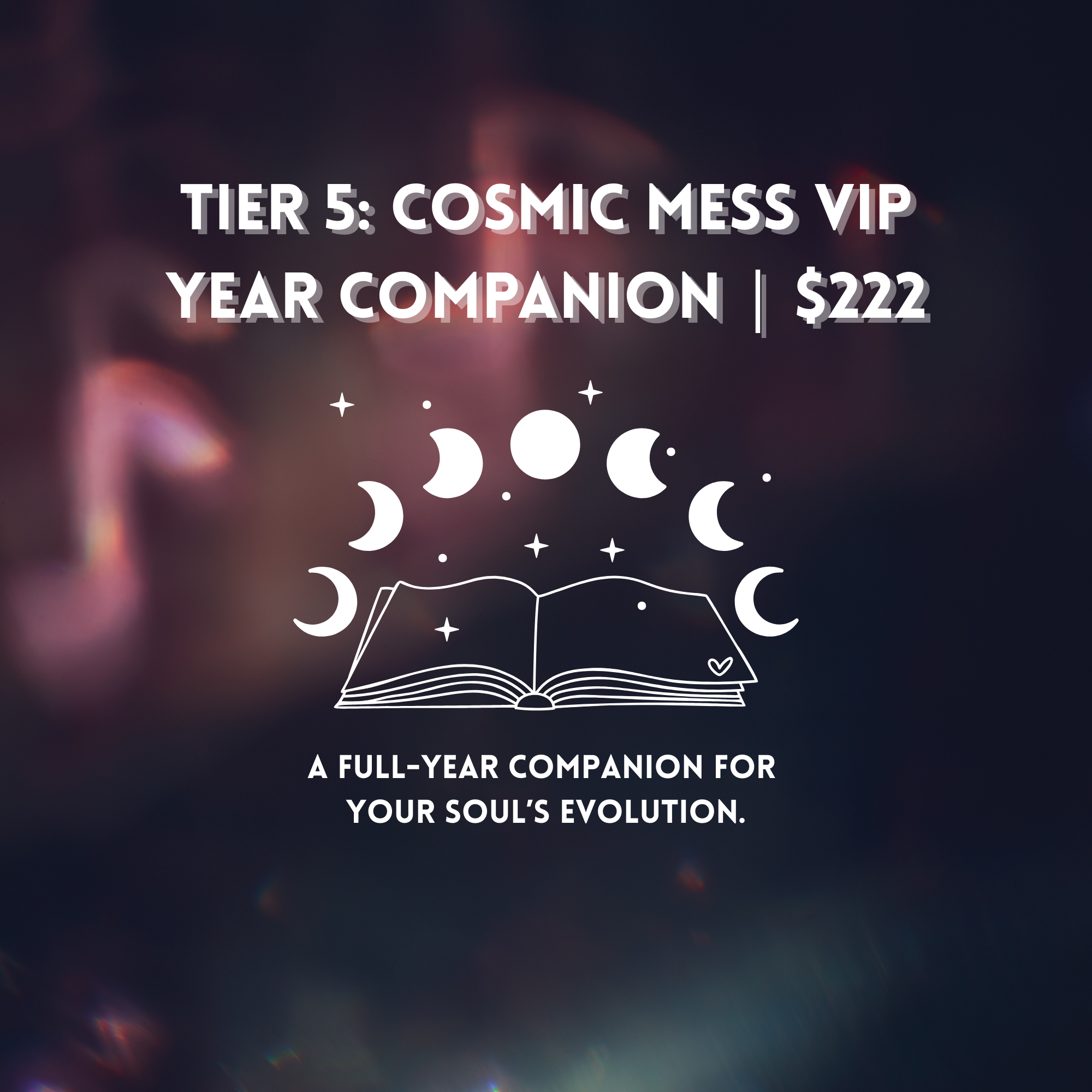 Tier 5: Cosmic Mess VIP Year Companion