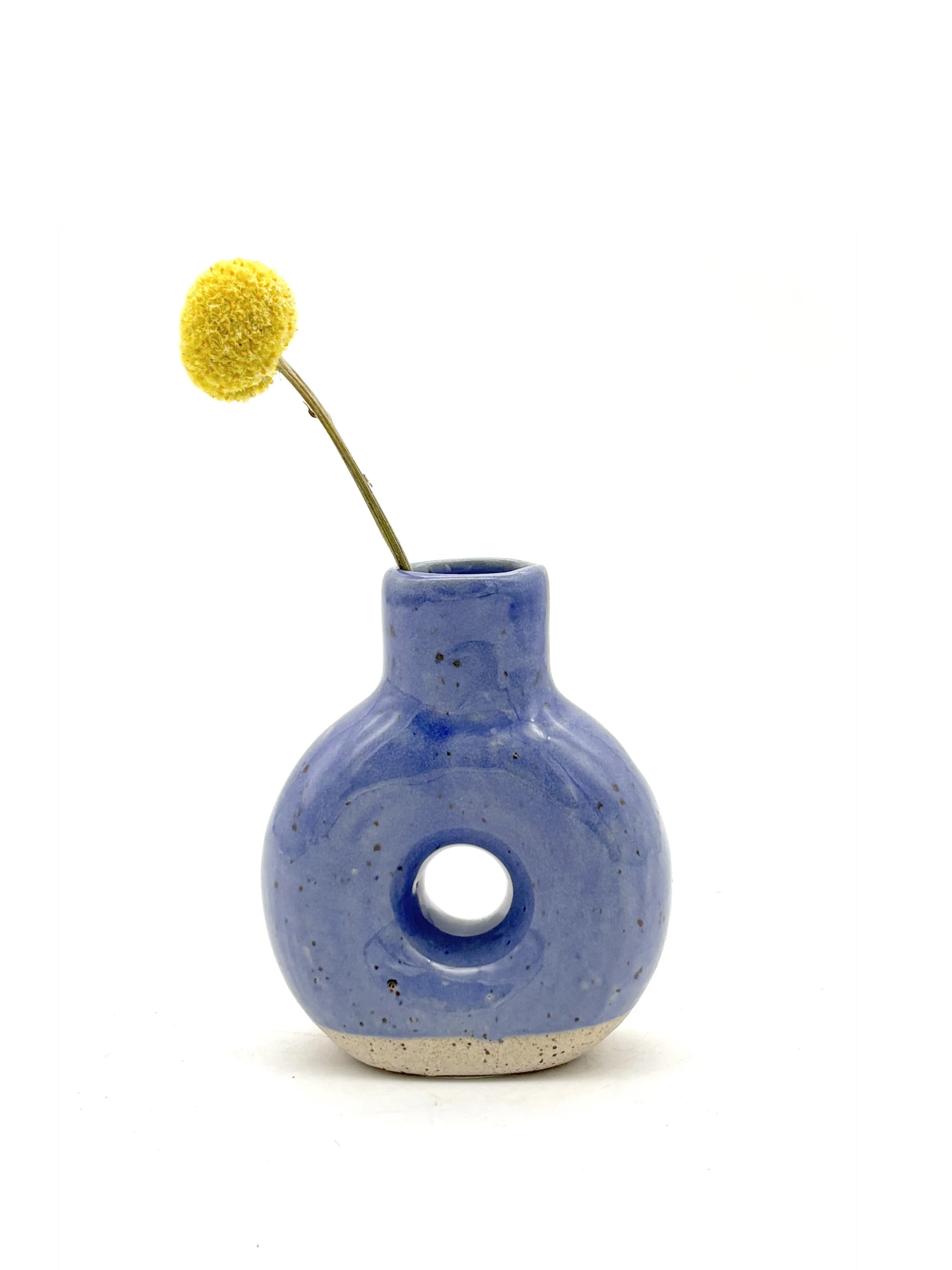 Bud Vase Mmm Donut in Purple