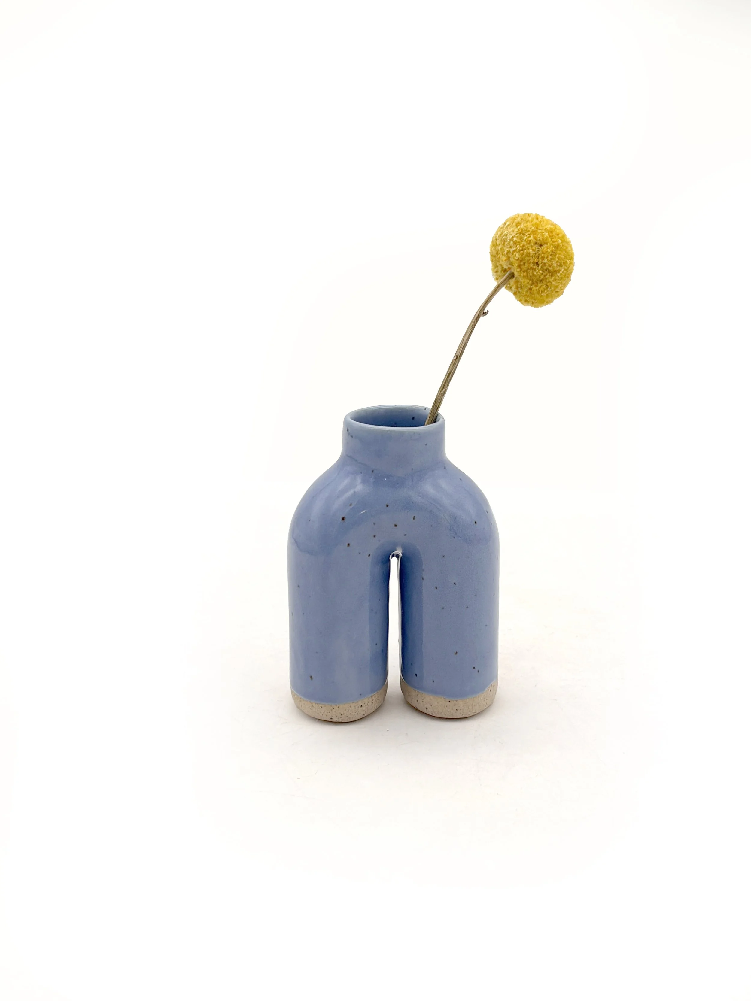 Bud Vase Happy Feet in Purple