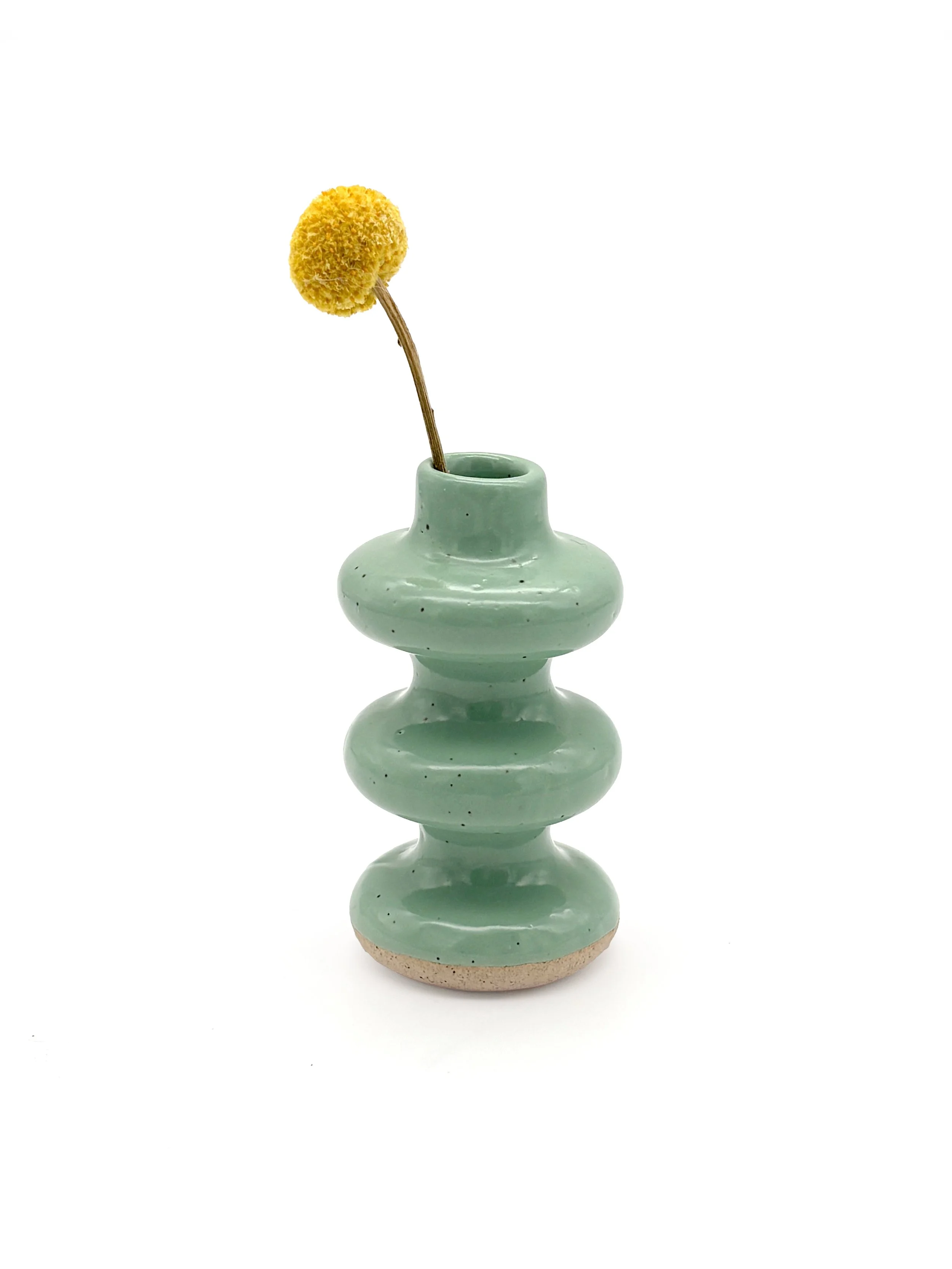 Bud Vase 3 Tiers! in Aqua