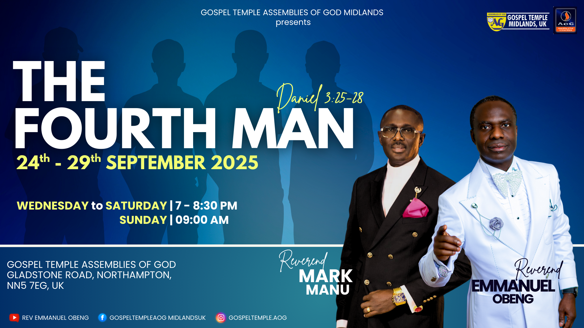 The Fourth Man - Rev. Emmanuel Obeng & Rev. Mark Manu | GTAG UK