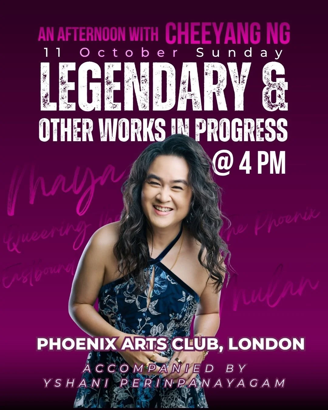 Cheeyang Ng: Legendary & Other Works in Progress
