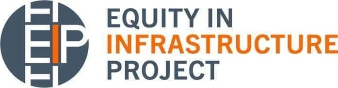 Logo and text for 'Equity in Infrastructure Project'