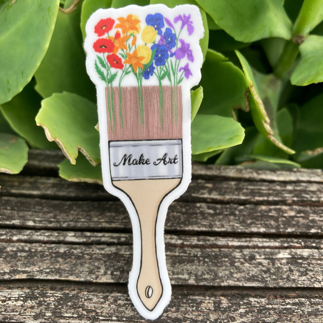 Make Art Sticker