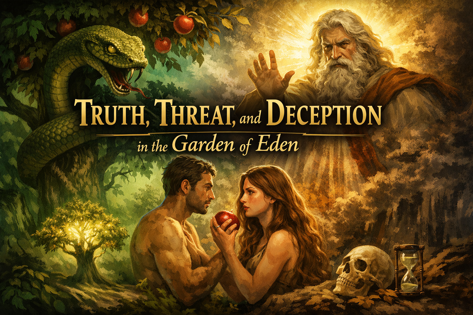 Truth, Threat, and Deception in the Garden of Eden