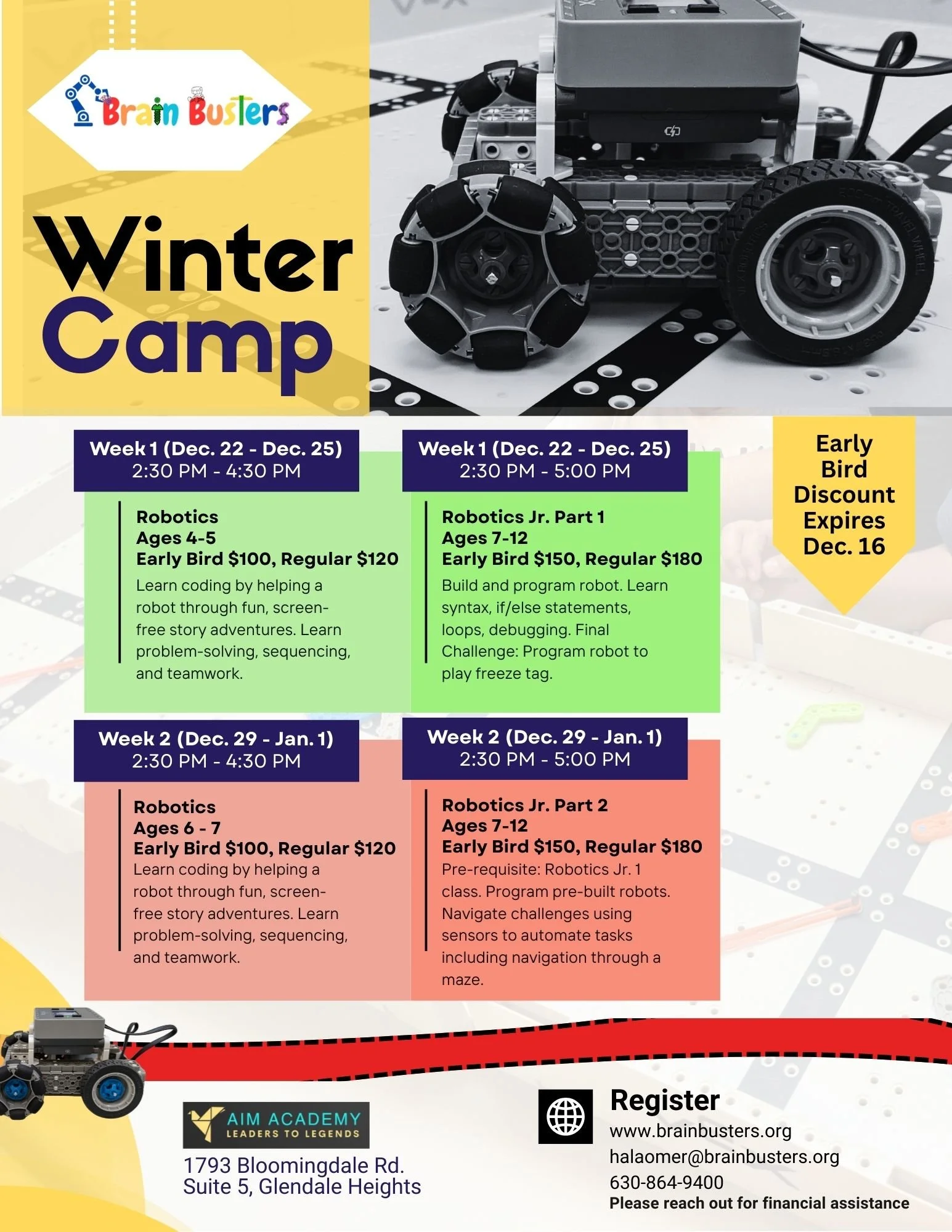 Winter Camp AIM Academy
