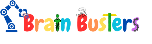 Brain Busters logo – hands-on STEM, coding, robotics, and 3D printing programs