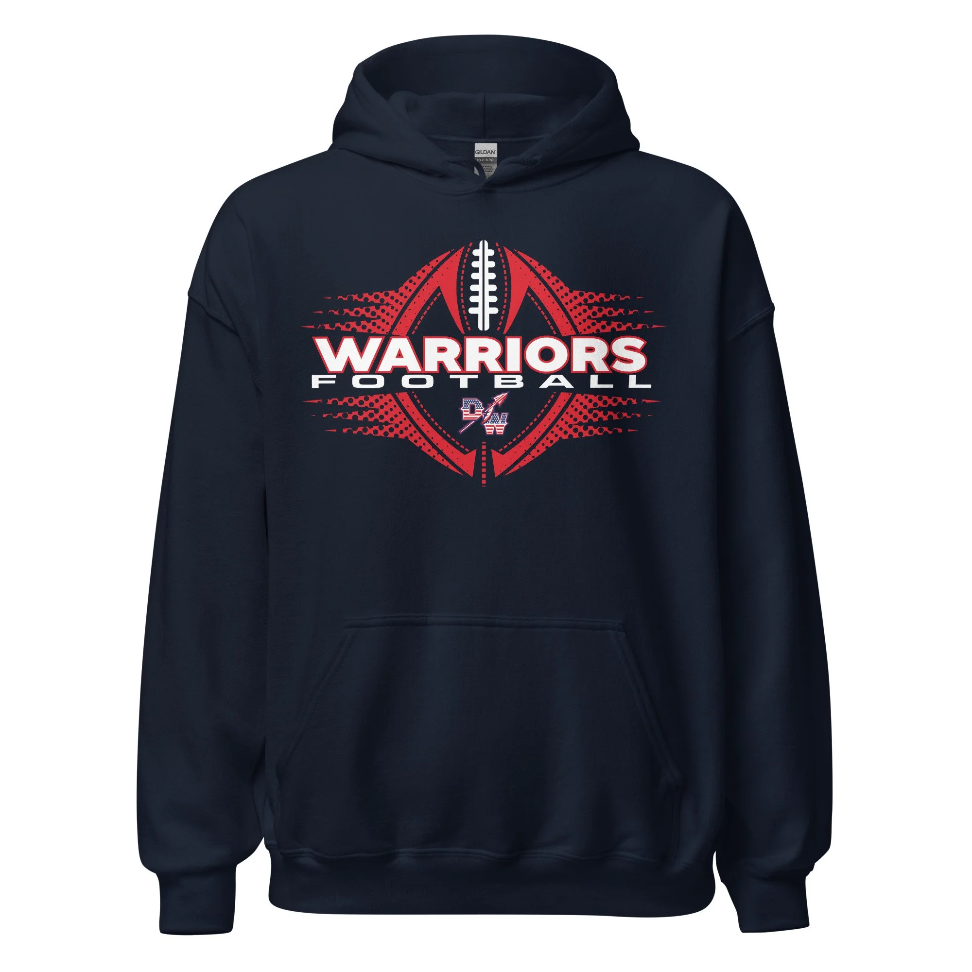 Dunkirk Unisex Hoodie (Warriors Football)