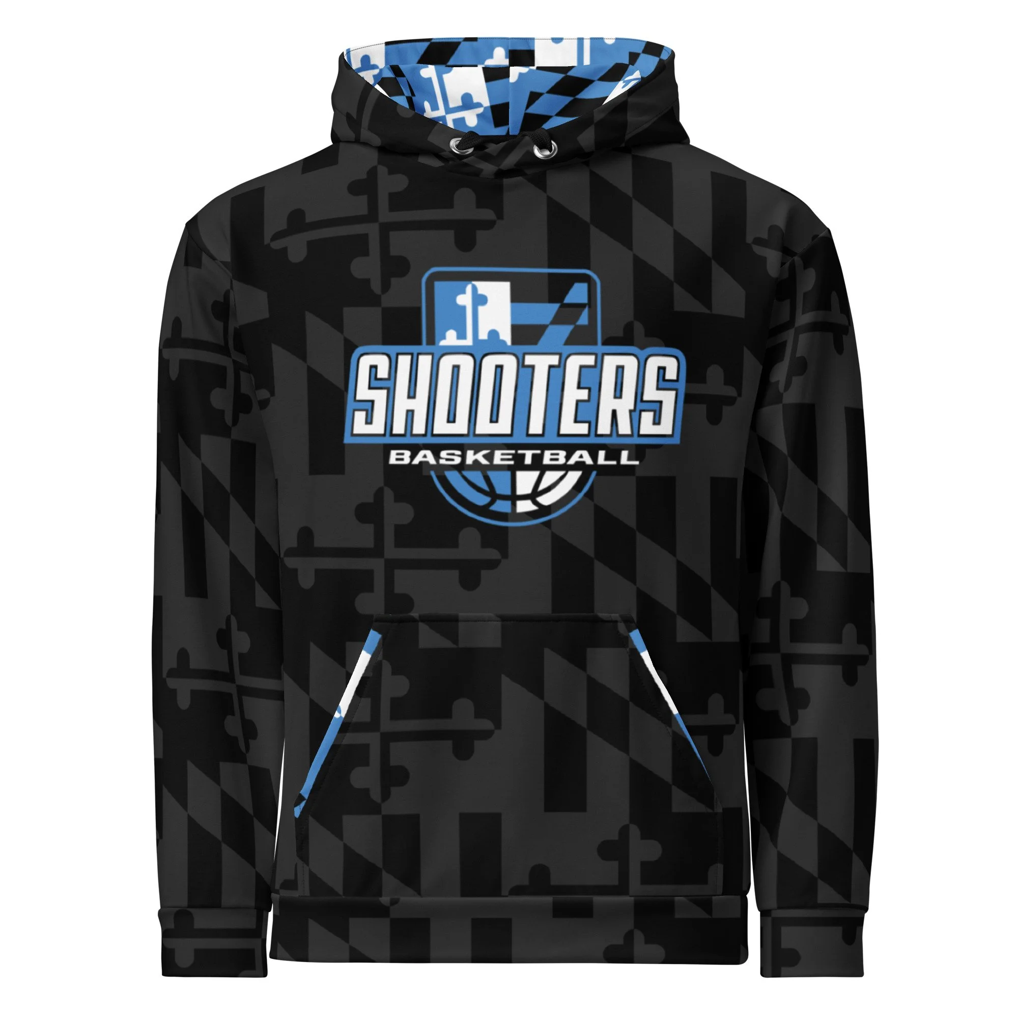 Unisex Shooters All Over Hoodie - No Name