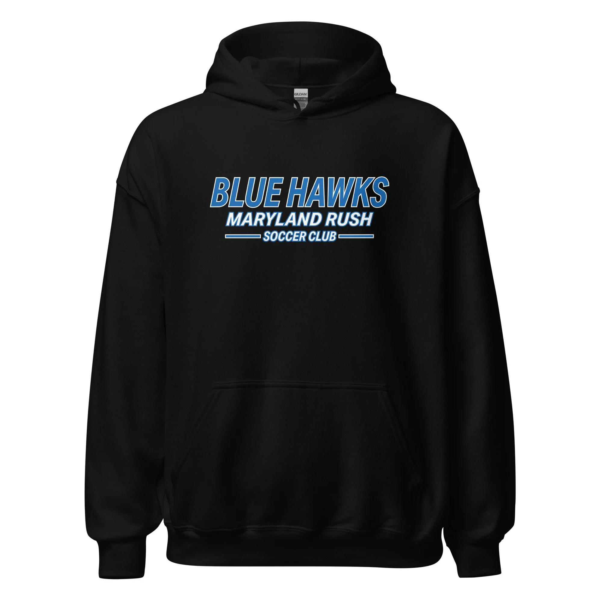 Maryland Rush Blue Hawks Gildan Unisex Hoodie