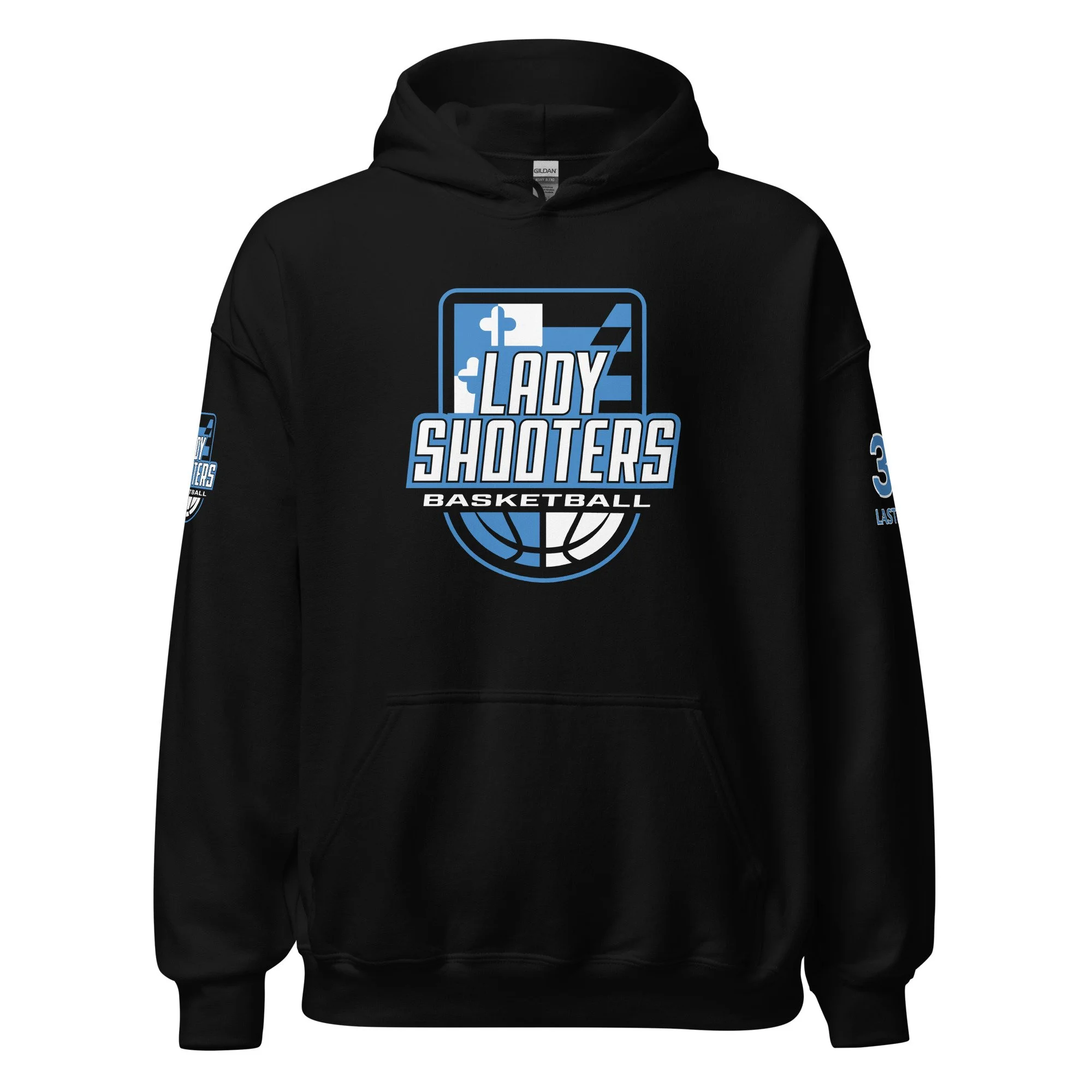 Custom Lady Shooters Unisex Hoodie