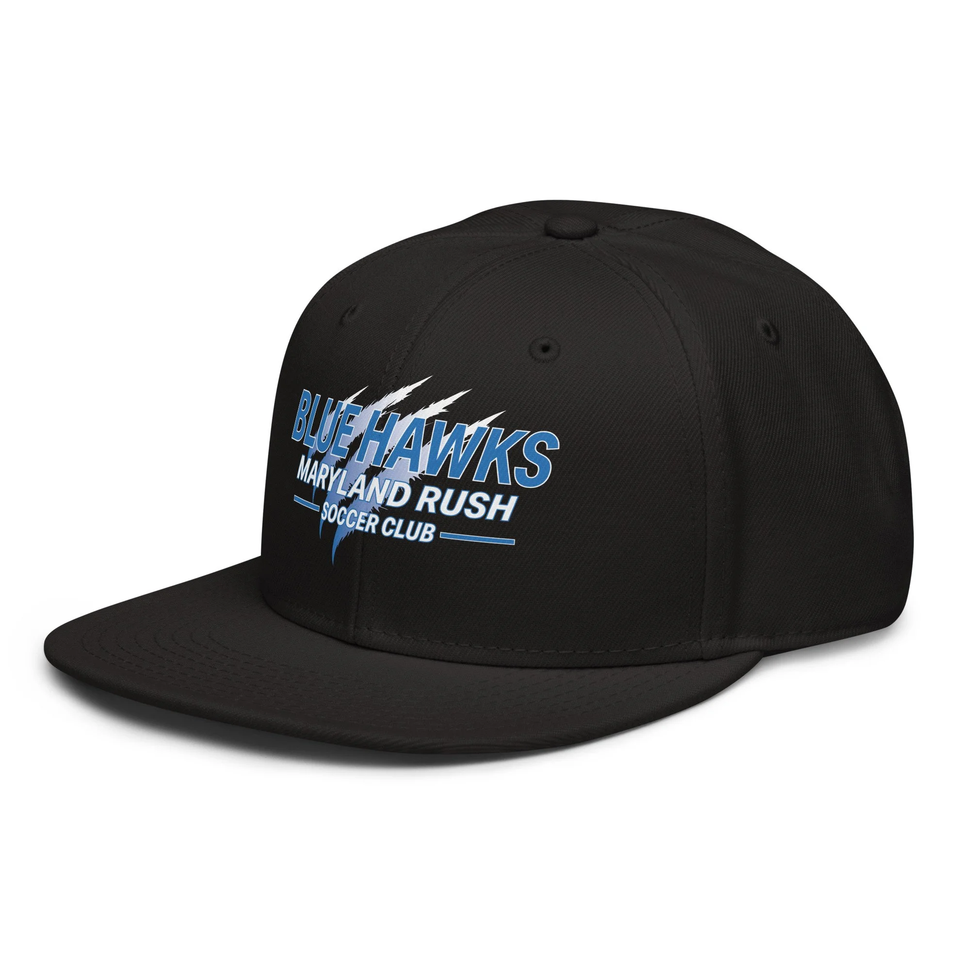 Maryland Rush Blue Hawks Snapback Hat - Claw