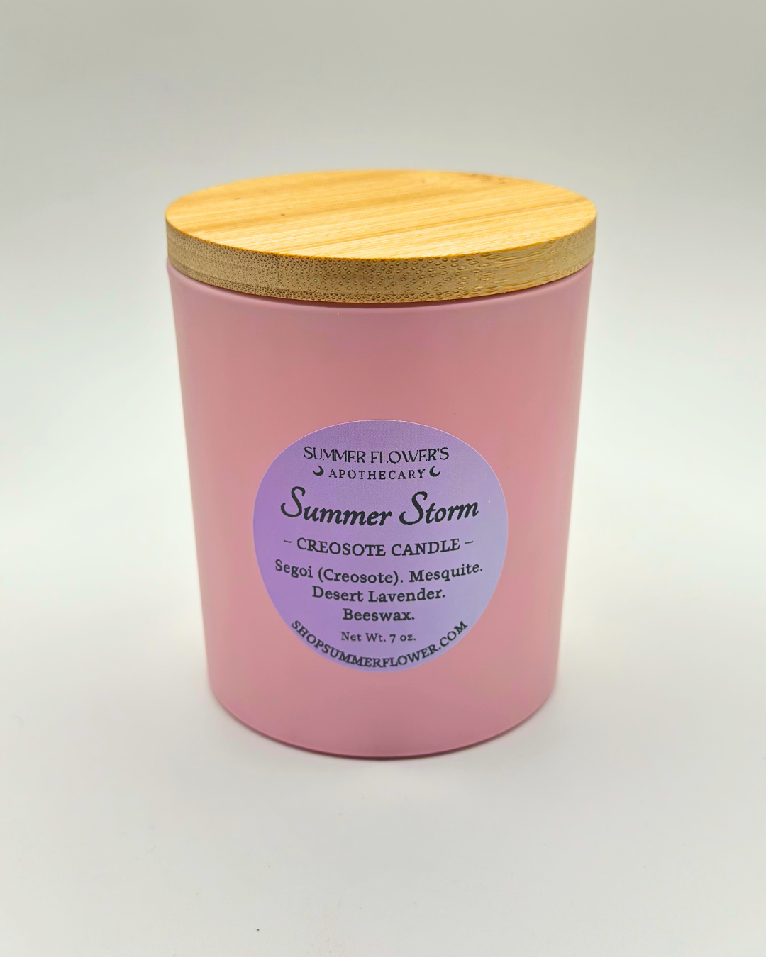 Summer Storm Candle | Creosote + Mesquite