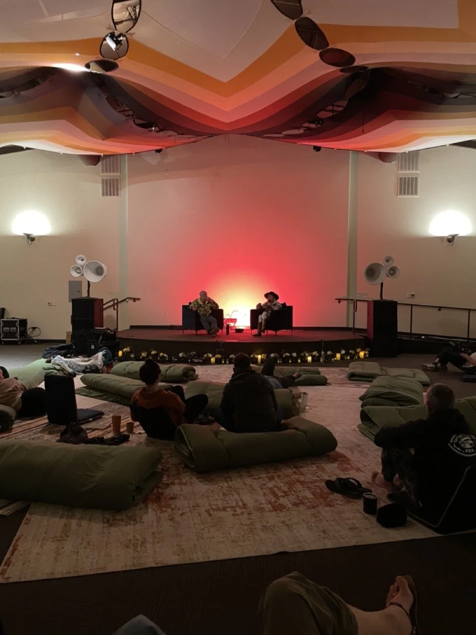 Conference attendees attending a workshop in the Event Center
