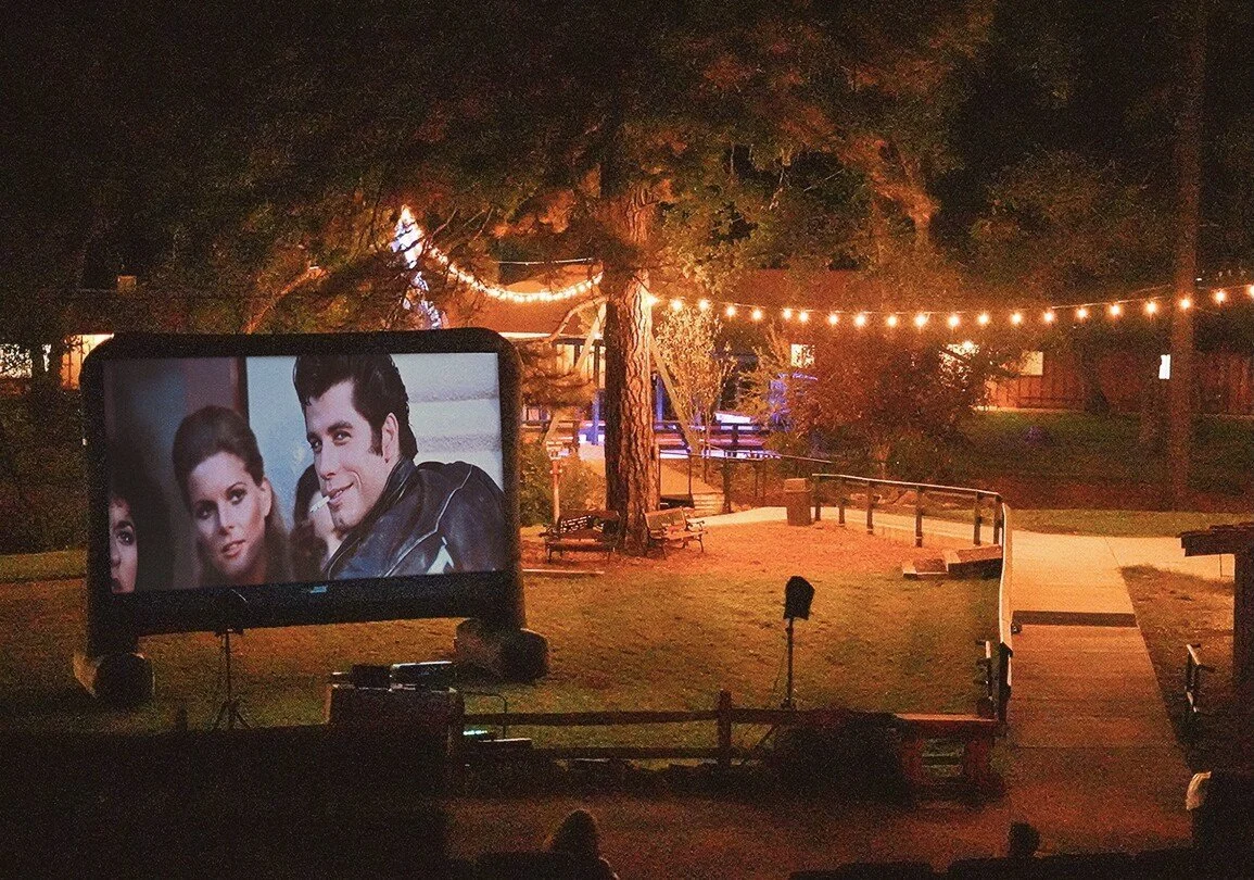 Entertainment at camp