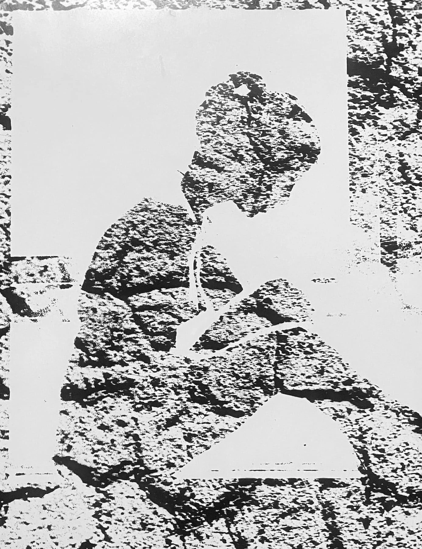 NUDE IN WINDOW, 3/3 Series, Photomontage, Photographic Paper, 84x60cm