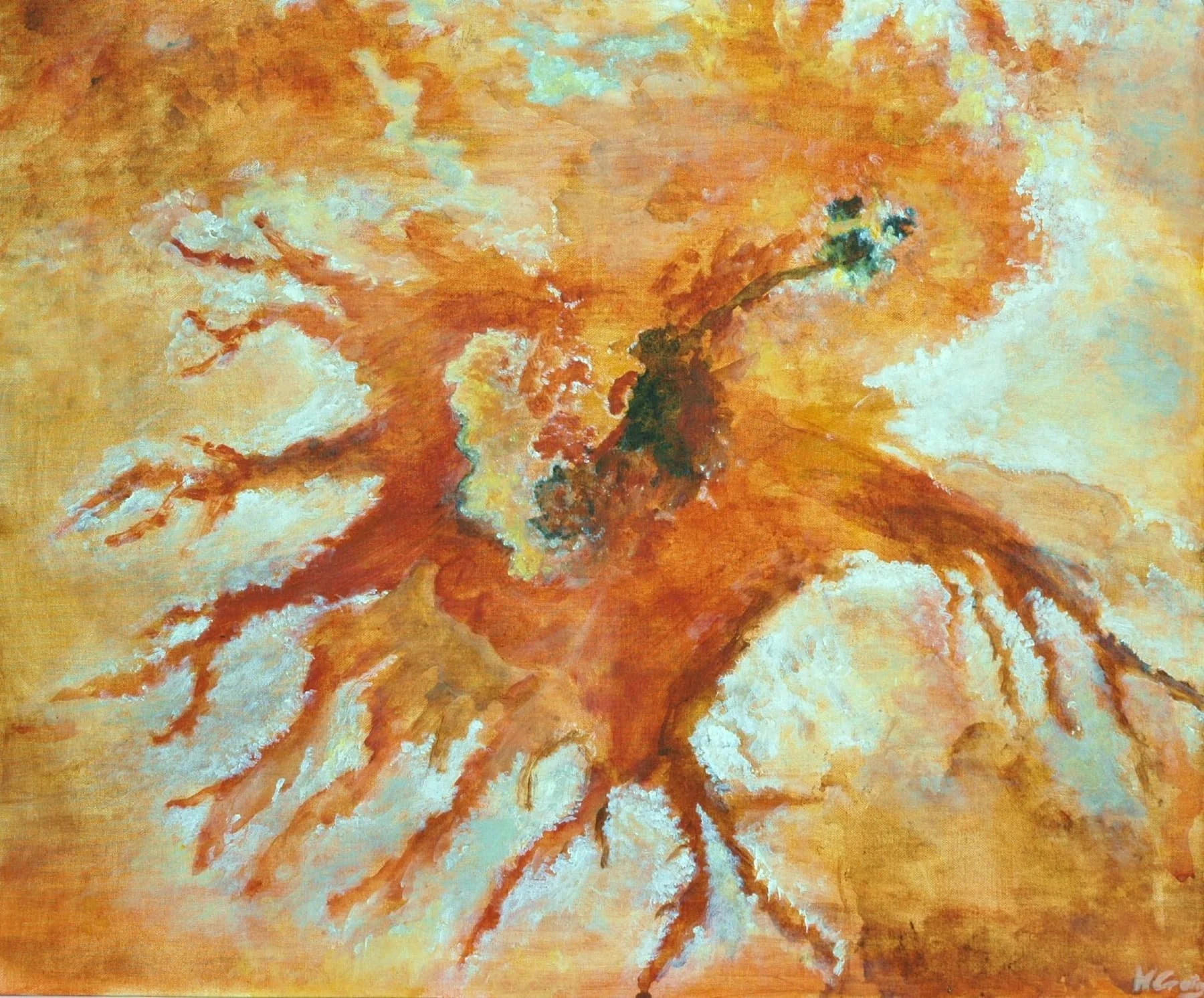 DESERT, Gouache on Cardboard, 50x60cm