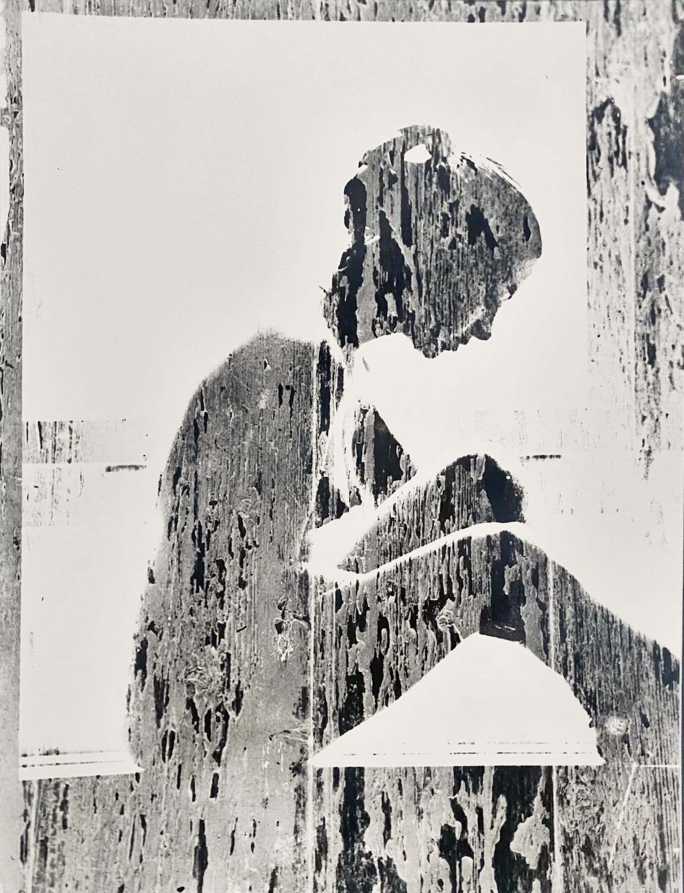 NUDE IN WINDOW, 2/3 Series, Photomontage, Photographic Paper, 84x60cm