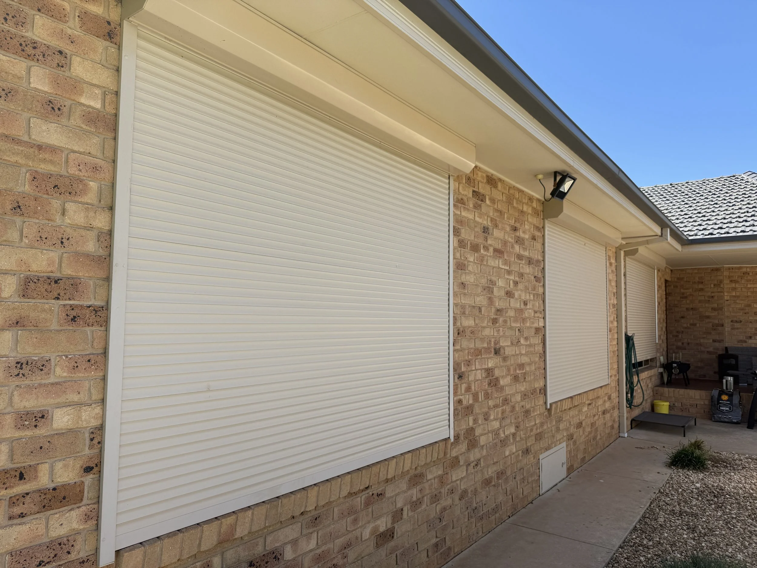 Outdoor window roller shutters Griffith