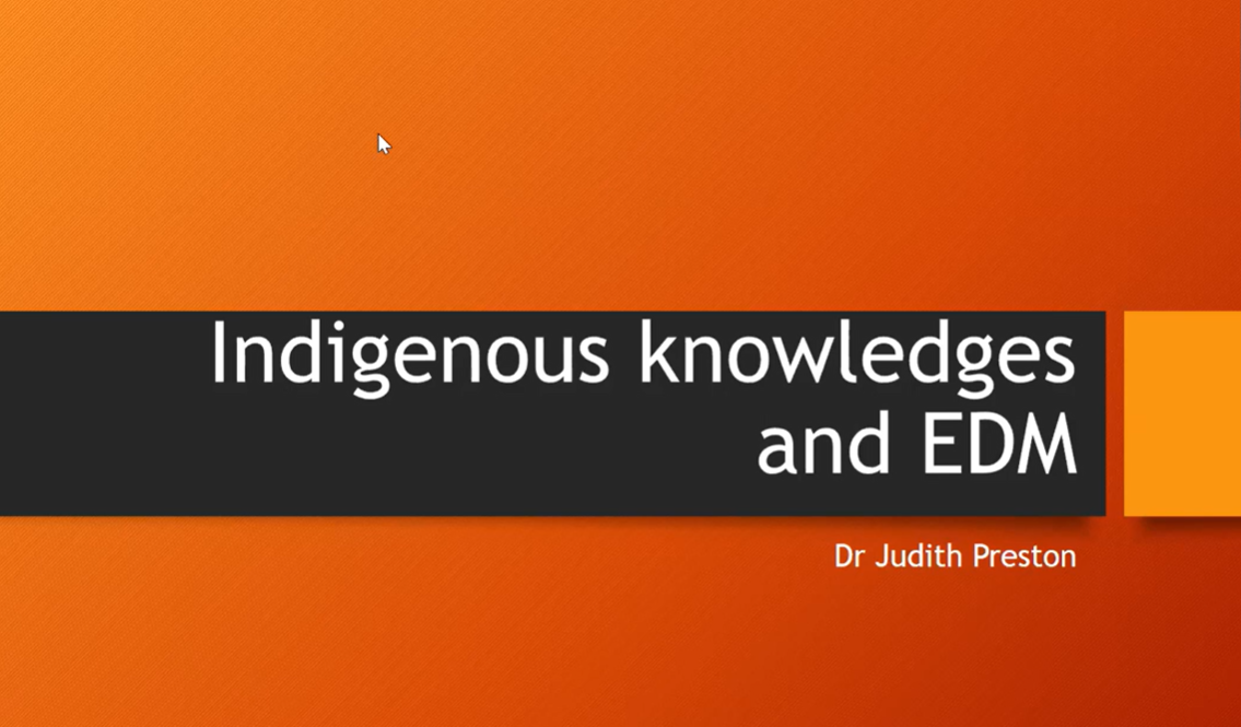 Indigenous Knowledges and environmental decision making