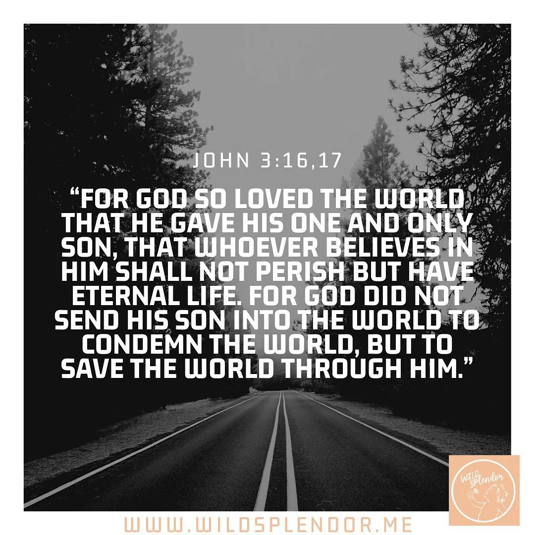 I&rsquo;ll never forget the day I have accepted Jesus in my heart&hellip; while driving down a country road. 

&ldquo;For God so loved the world that he gave his one and only Son, that whoever believes in him shall not perish but have eternal life. F