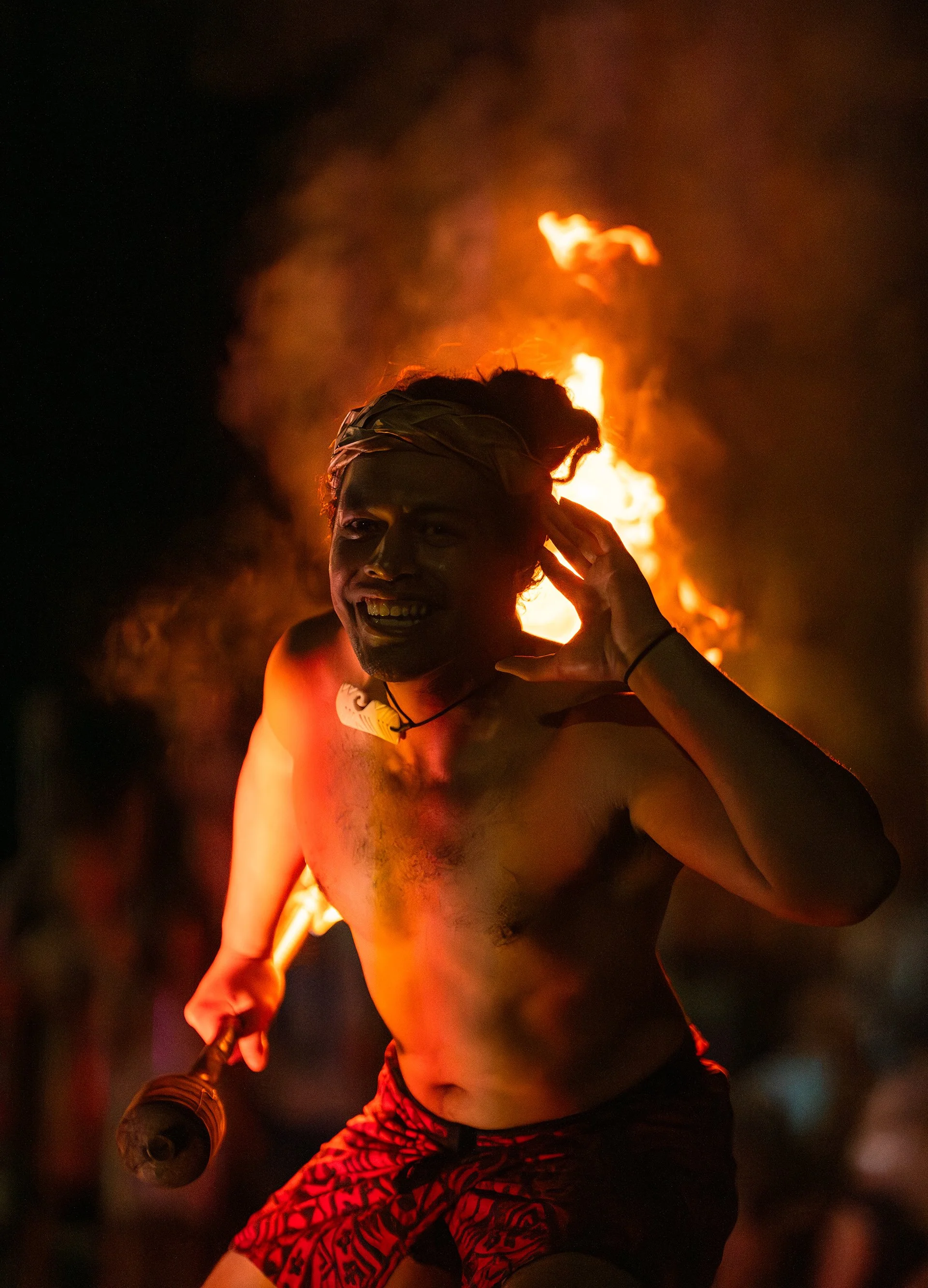 Samoan Fire Knife Dance