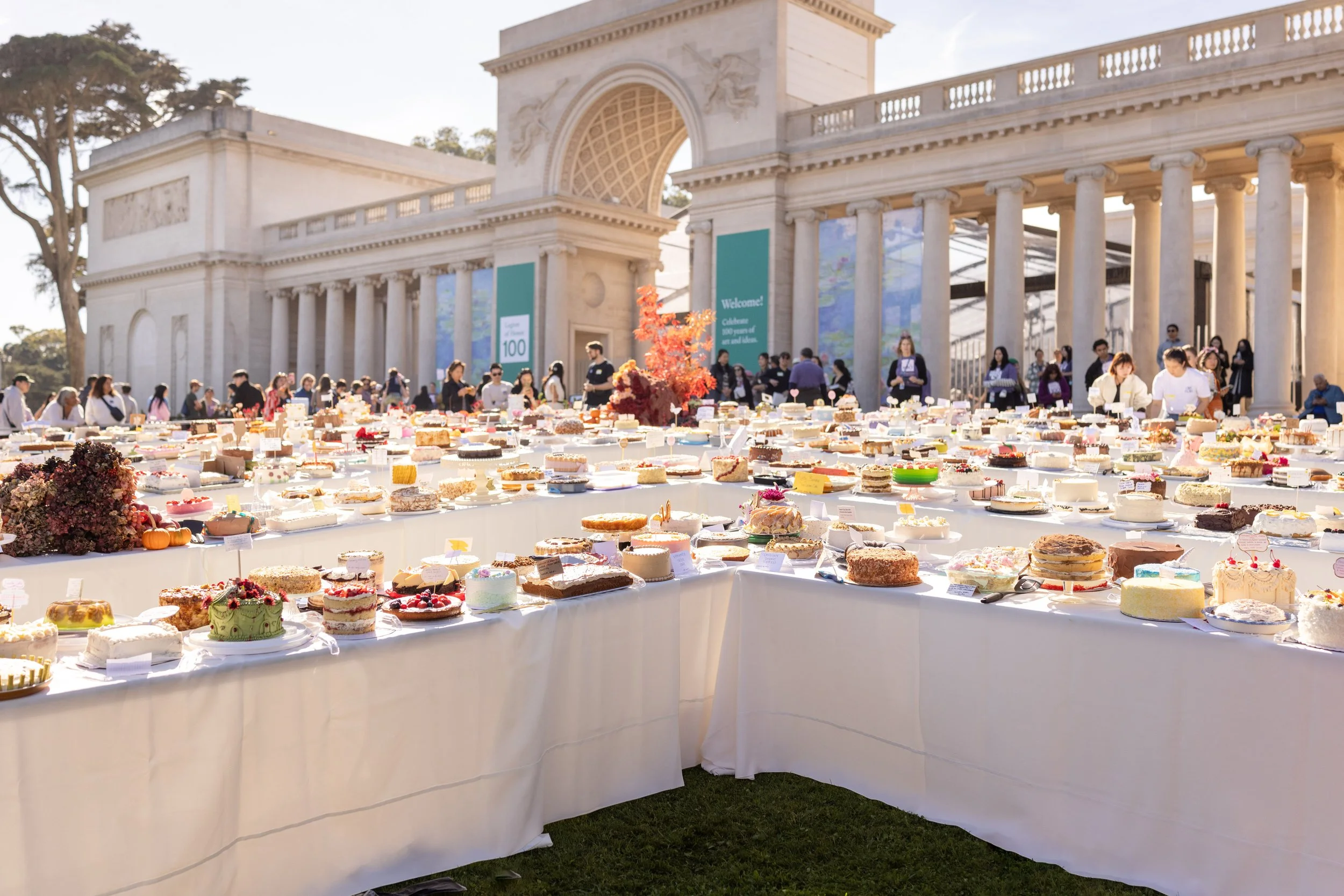 SF CAKE PICNIC At The Legion Of Honor CAKE PICNIC Sf cake picnic at the legion of honor cake picnic