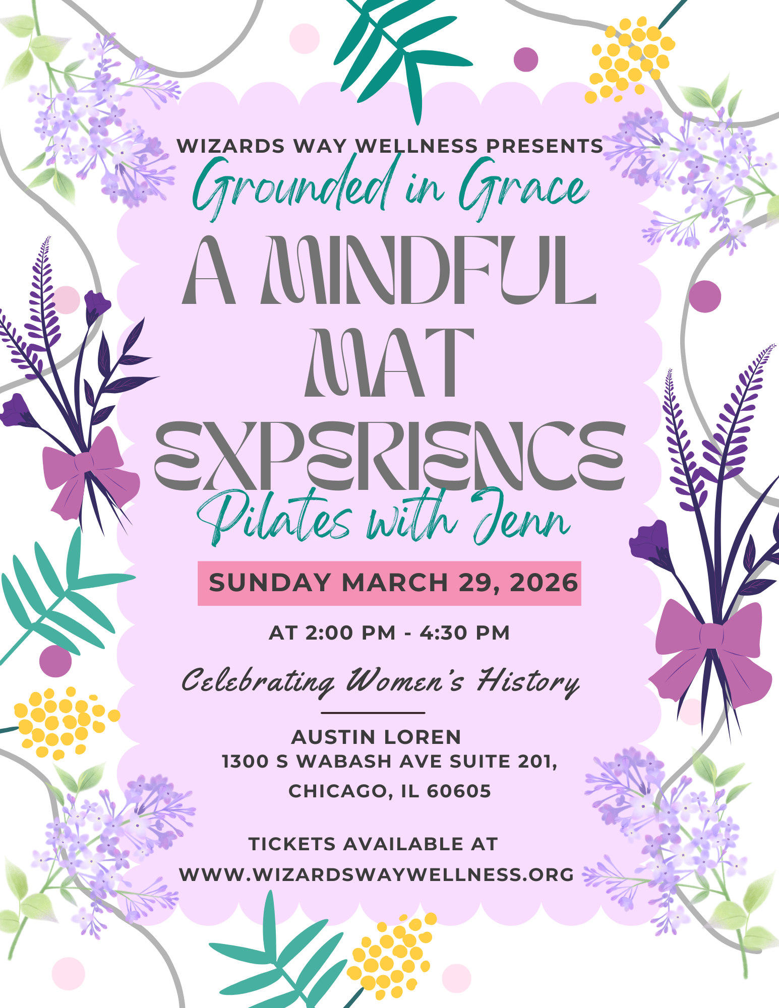 Grounded in Grace: A Mindful Mat Pilates Experience