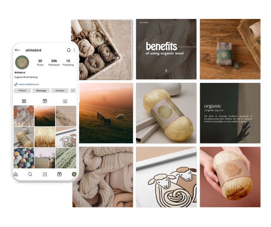 Beige Grey Aesthetic Minimalist Digital Product Grid Mockup Facebook Post.png