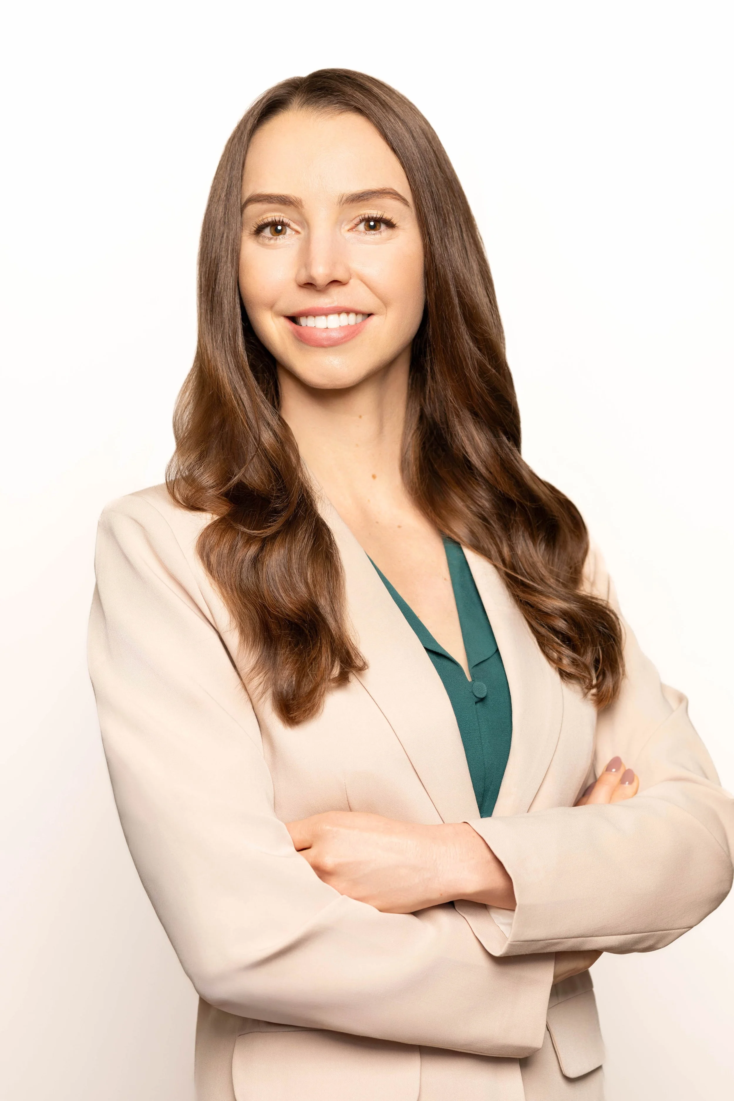 Consistent corporate team headshots photographed on location with a polished, professional look