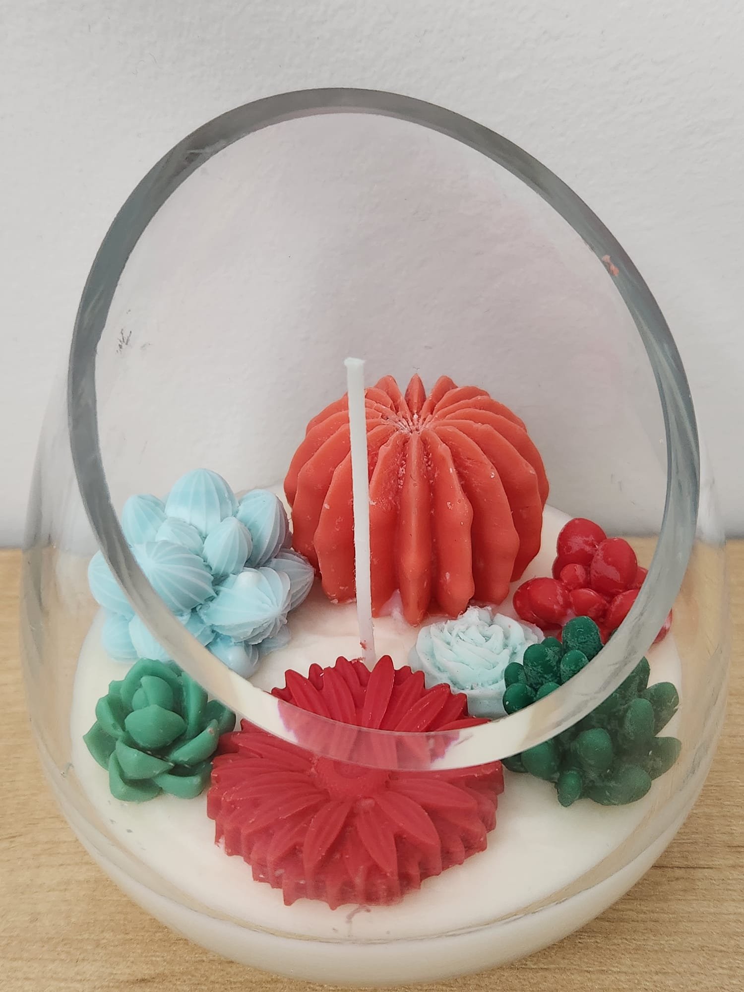 Holiday in the Desert - Succulent Candle