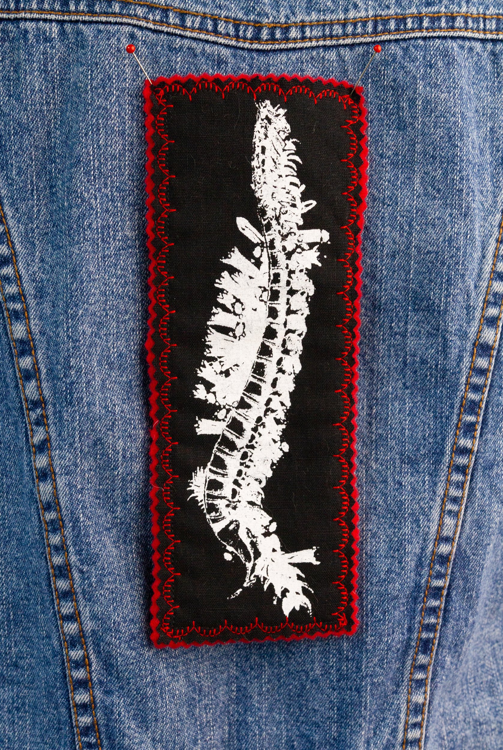 Spine Sew On Patch