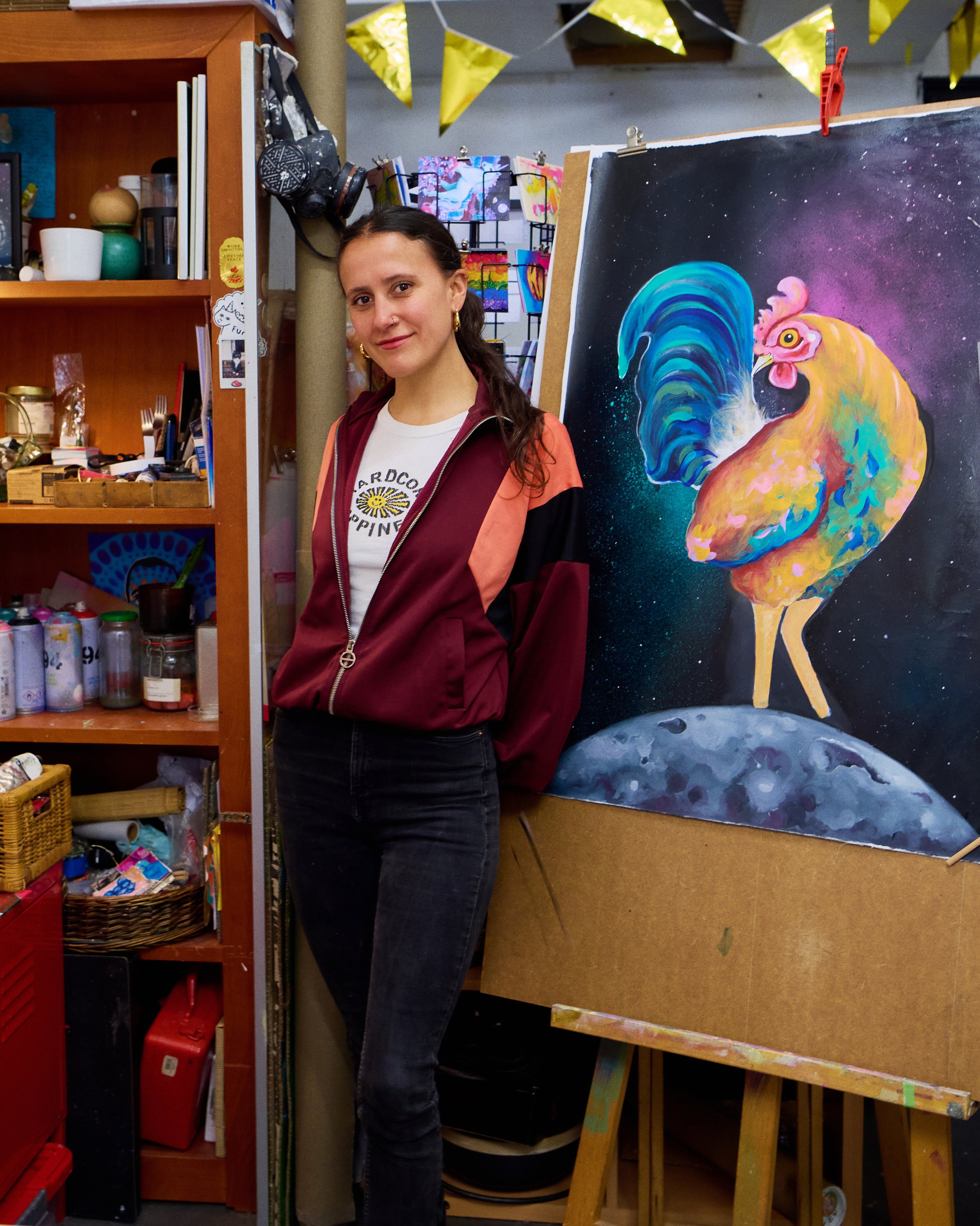 Marnie F., Teaching Artist von InterACT English aus New York, im Porträt