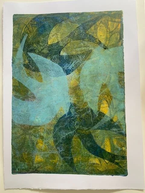 Swallows 7 - monoprint - 1.jpeg