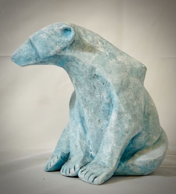 Sitting Polar bear