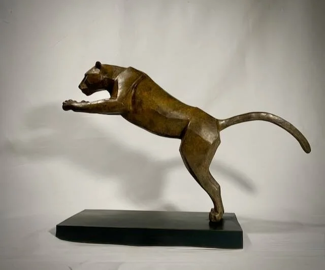 The leap - bronze resin