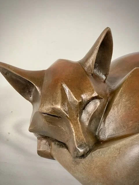 Wild wisdom - cold cast bronze- - 4.jpeg