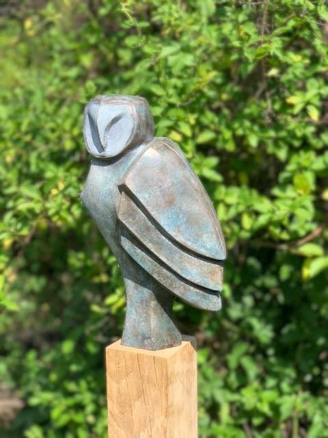 The midnight owl - cold cast bronze- - 5.jpeg