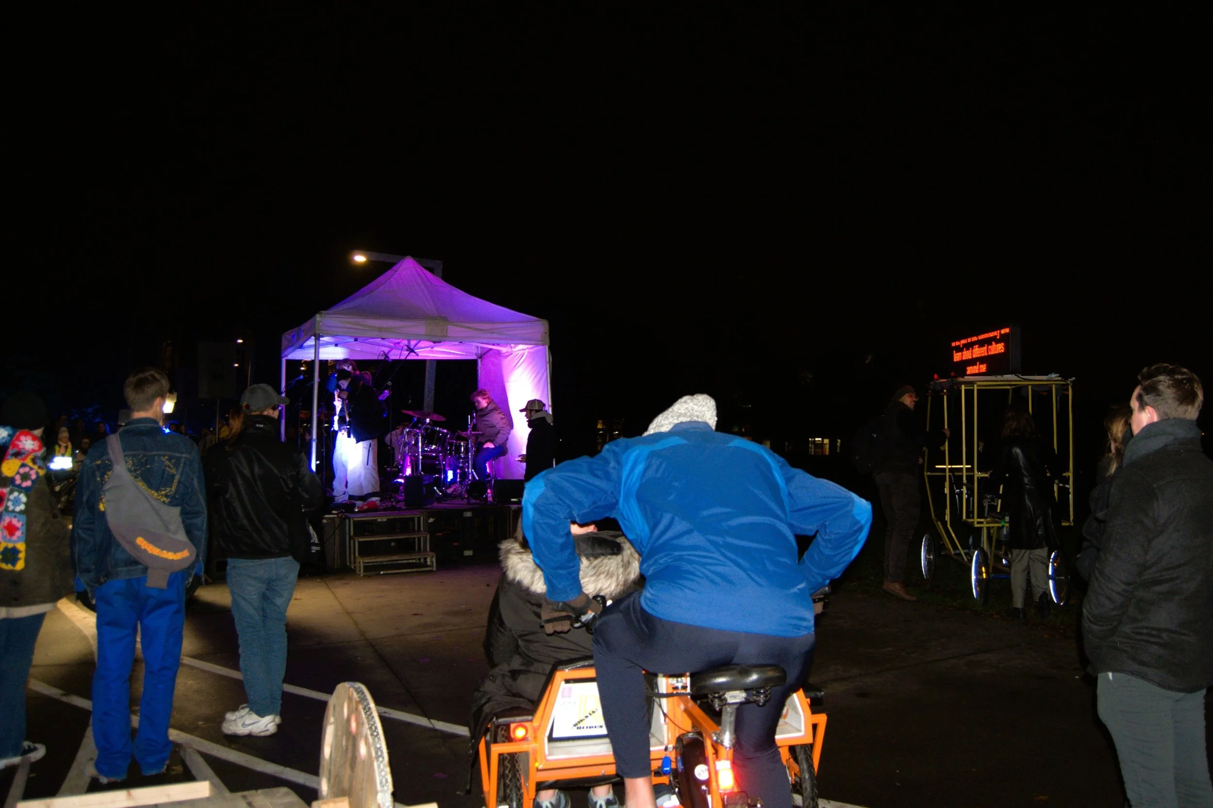 I wish to be part of the community and learn about different cultures around me.